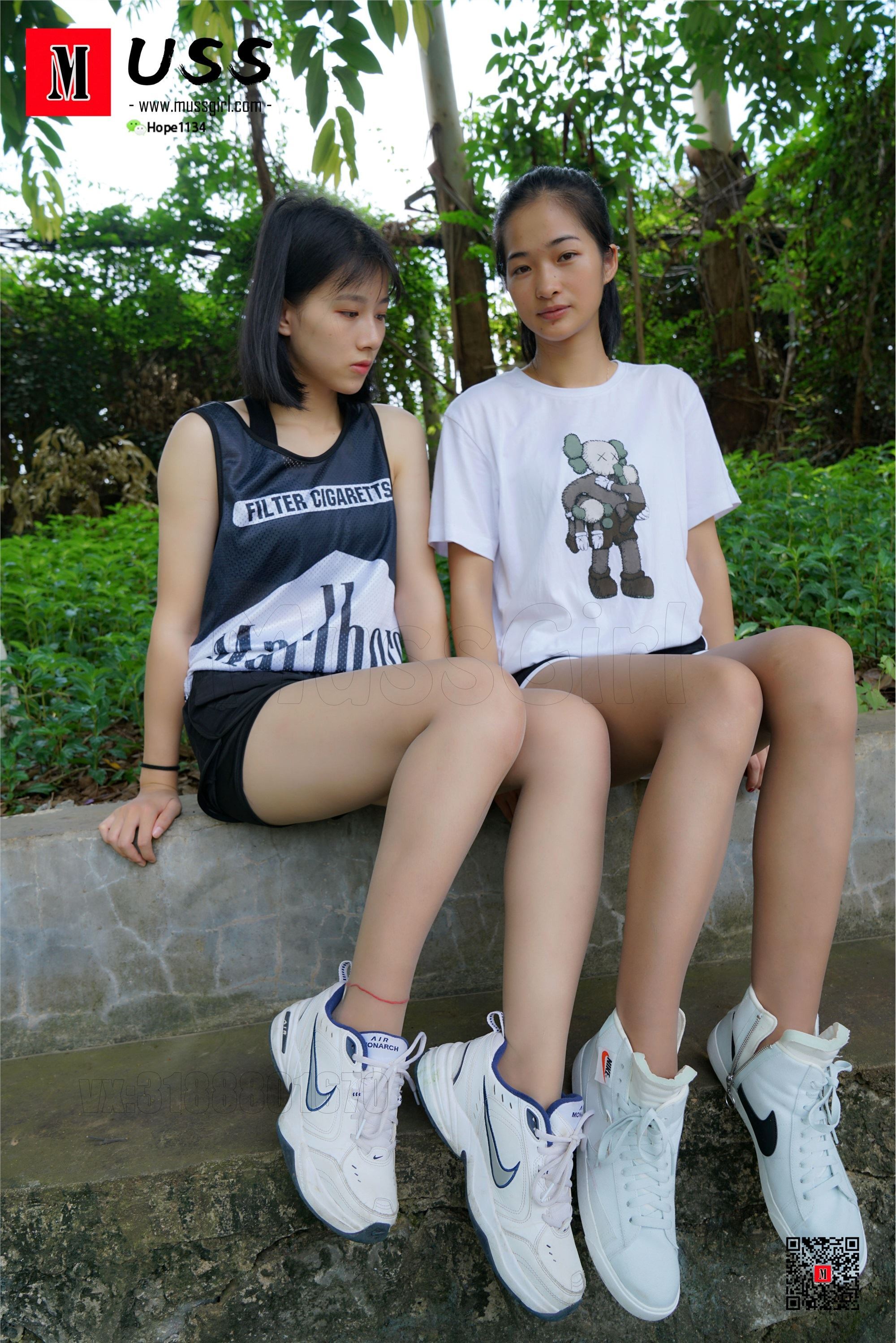 MussGirl慕丝女郎  NO.388 波波&笑笑